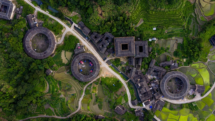 福建土楼，福建省历史文化遗产建筑，中国 